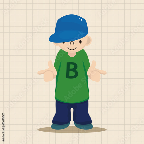 hip hop dancer theme elements