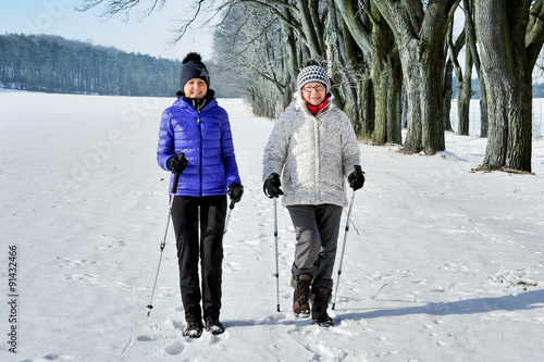 Nordic walking photo