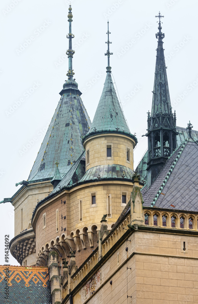 Fototapeta premium Bojnice Castle (Slovakia)