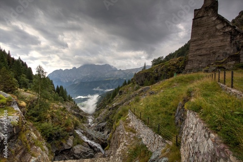 Gleno dam,Italy