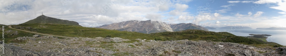 landscape near town Alta