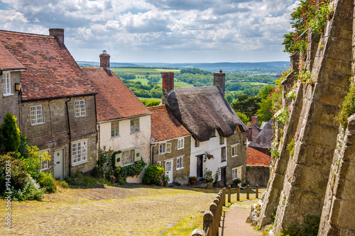 Gold Hill Shaftesbury Dorset photo