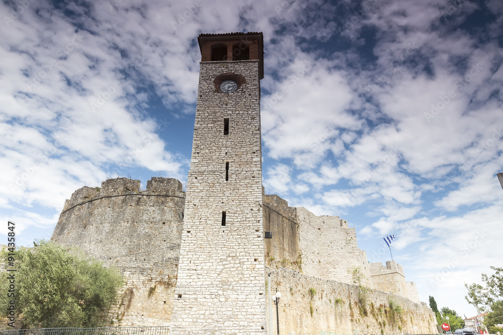 View of the Ancient Wall Amvrakia – Arta in Greece. View of the Ancient Wall Amvrakia – Arta in Greece.
