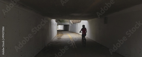 A Tunnel on the Aviation Bikeway, Tucson