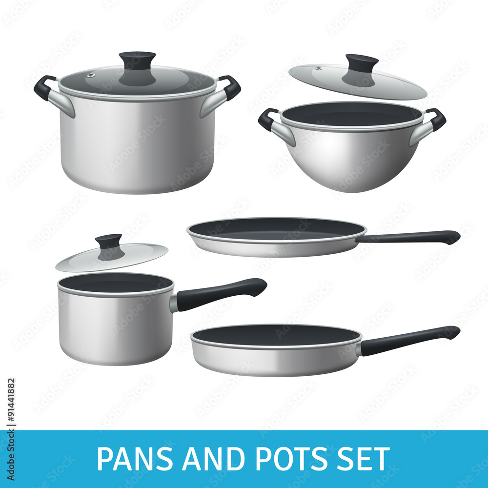 Pans And Pots Set Pans And Pots Set