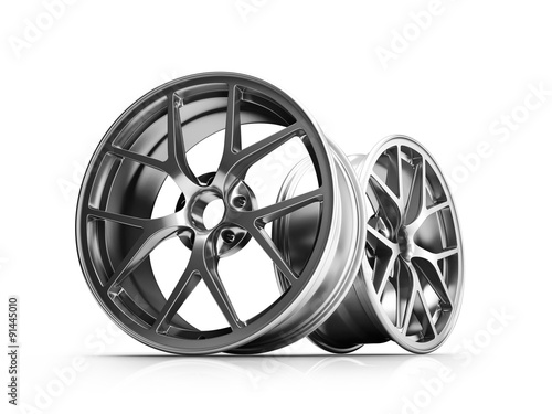 Silver Forged Alloy Car RIm
