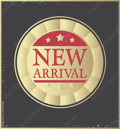 new arrival badge