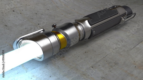 Foto Metallic new shiny Lightsaber