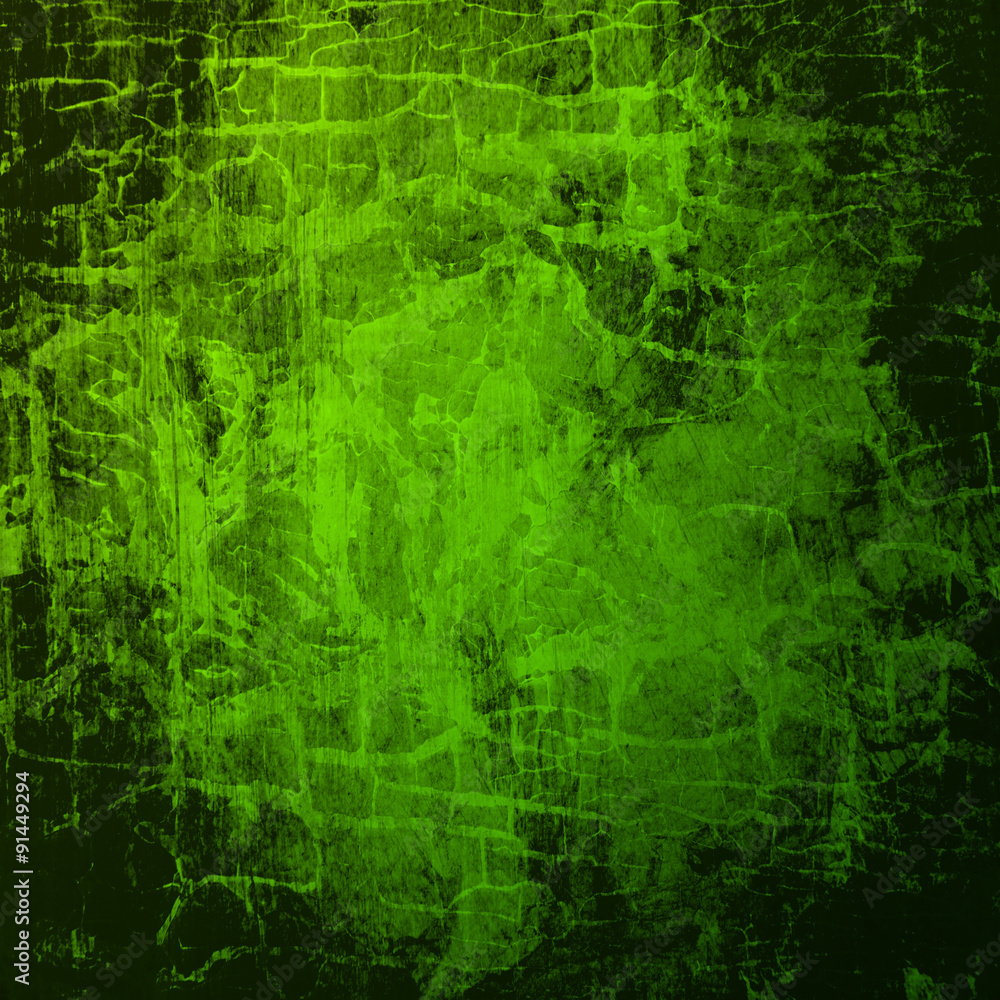 Textured green background Textured green background