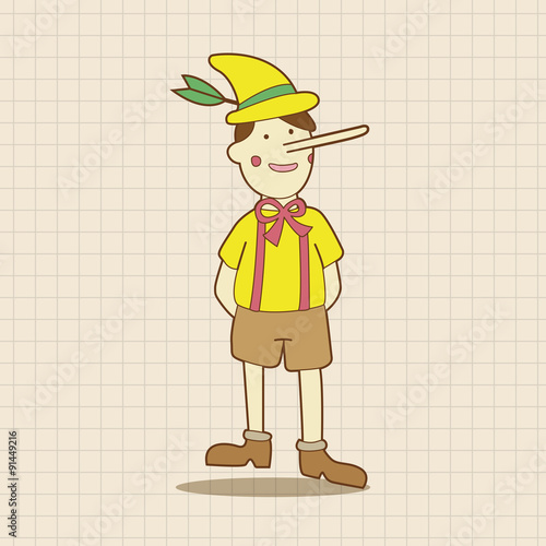 Pinocchio theme elements