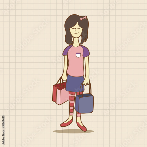 shopper theme elemets vector,eps