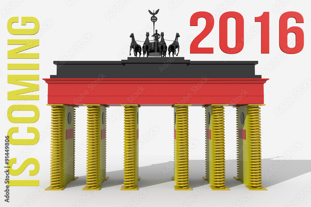 Obraz premium Is coming 2016 Berlin