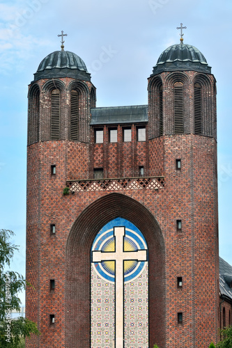 Kreuzkirche - Church in Kaliningrad (until  1946 Koenigsberg). R photo