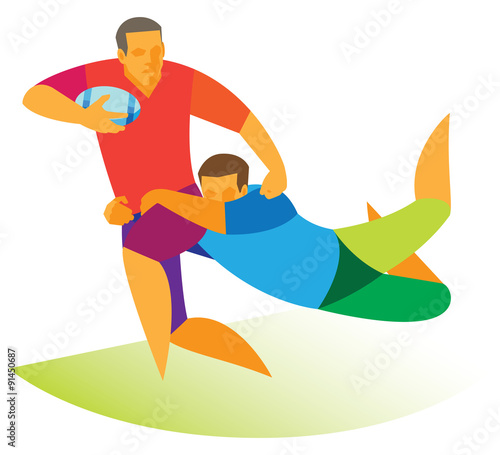 Rugby. Attack