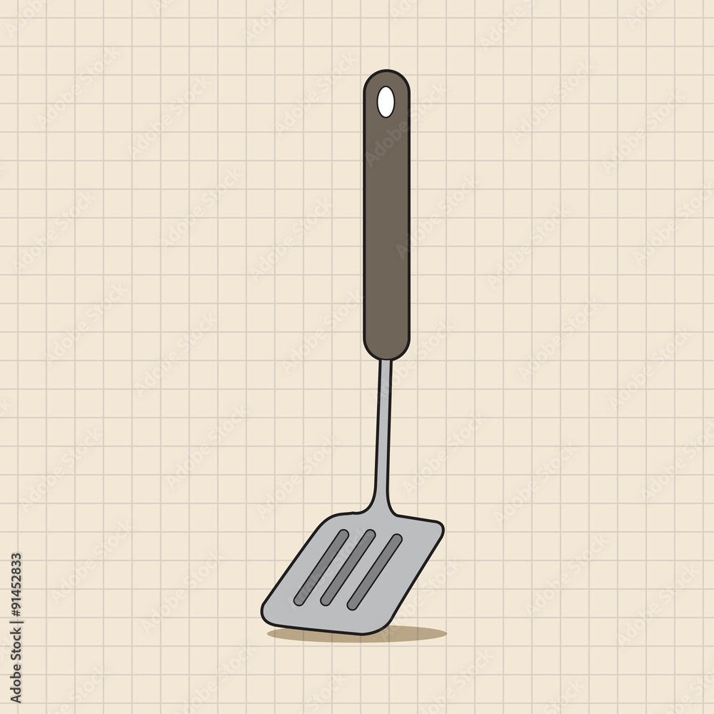 kitchenware spatula theme elements vector,eps kitchenware spatula theme elements vector,eps