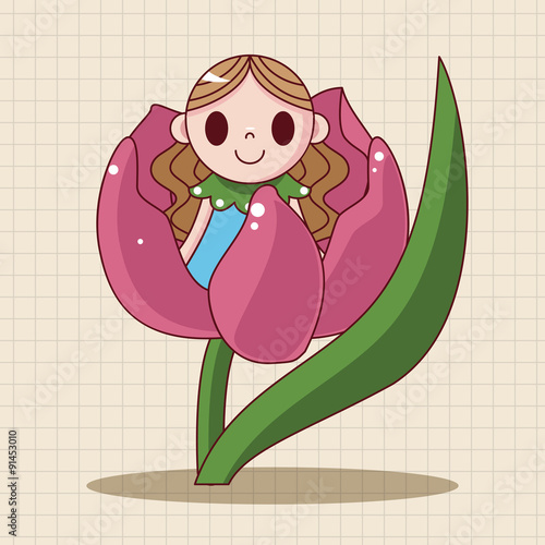 fairytale princess theme elements