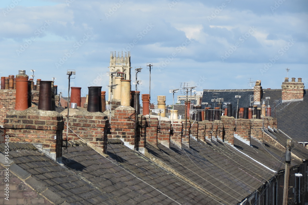 Obraz premium Traditional architecture in Britain