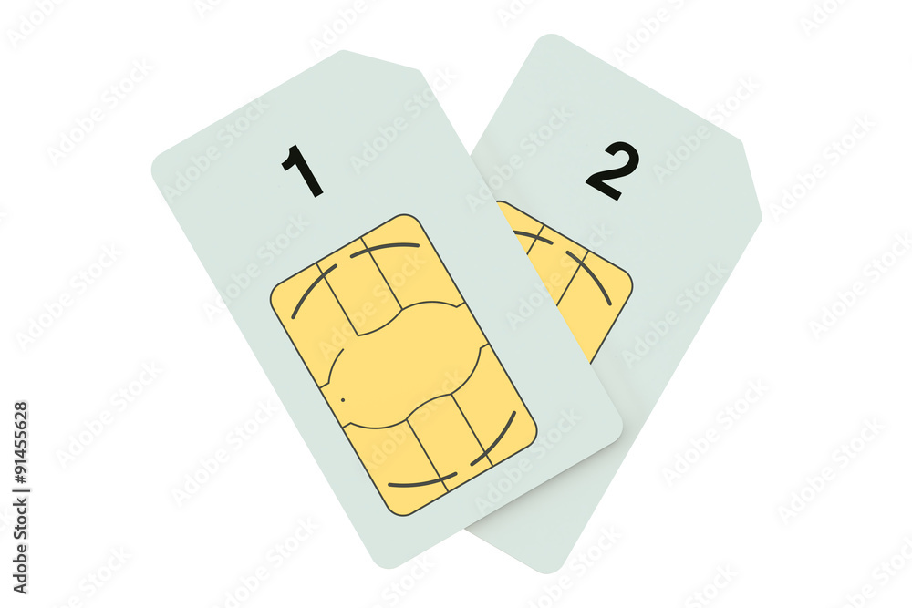 Two SIM cards