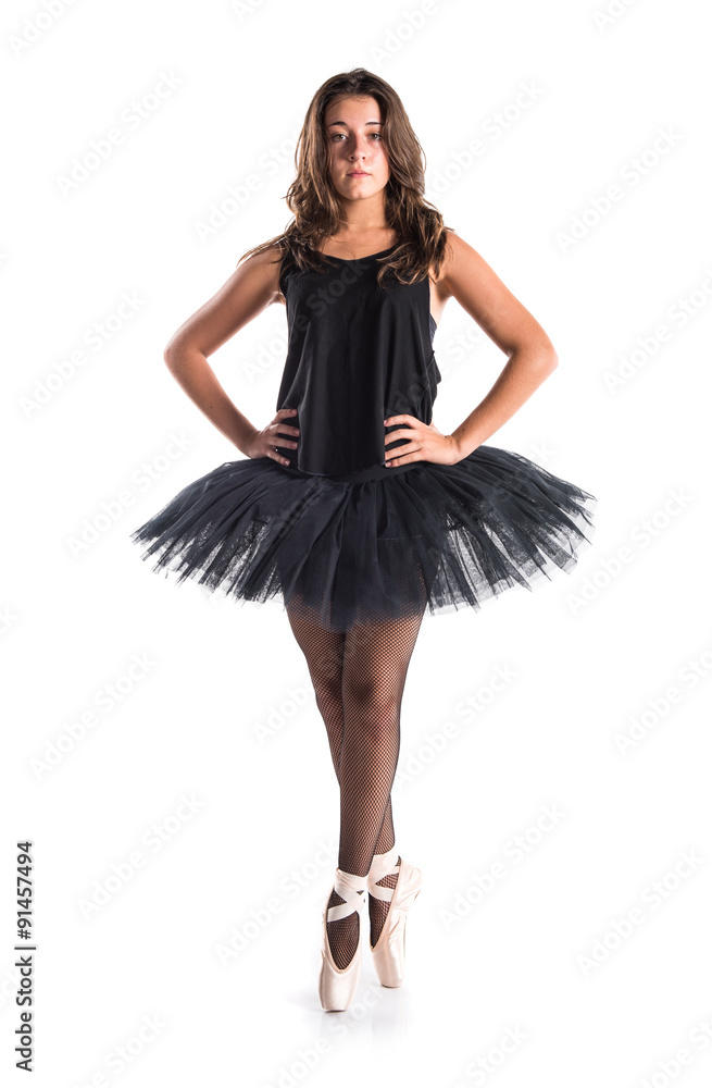 Young ballet dancer with tutu Young ballet dancer with tutu