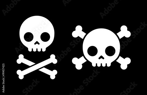 Skull and crossbones icons