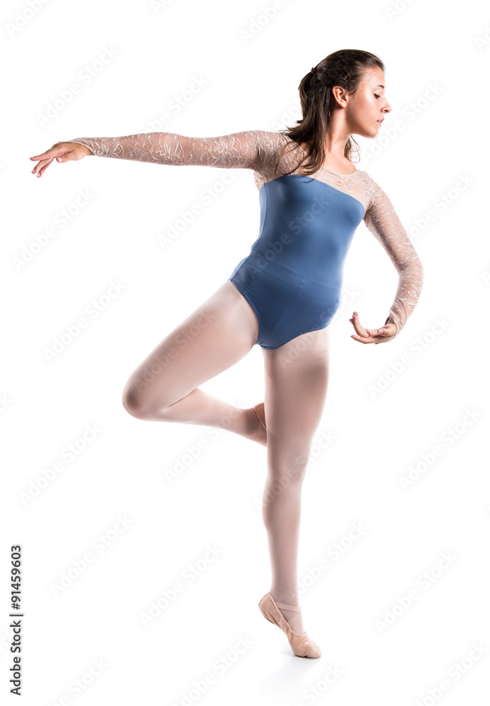 Beautiful girl ballet dancer