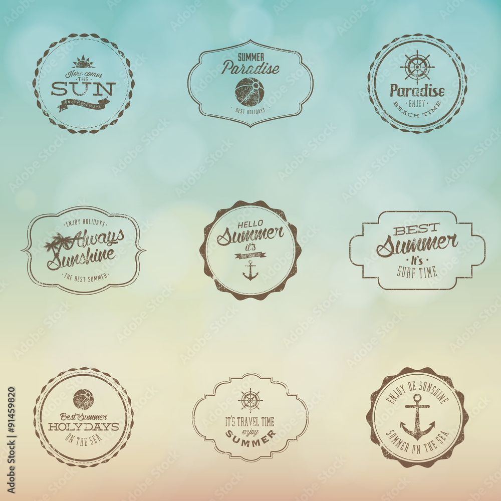 Summer Labels