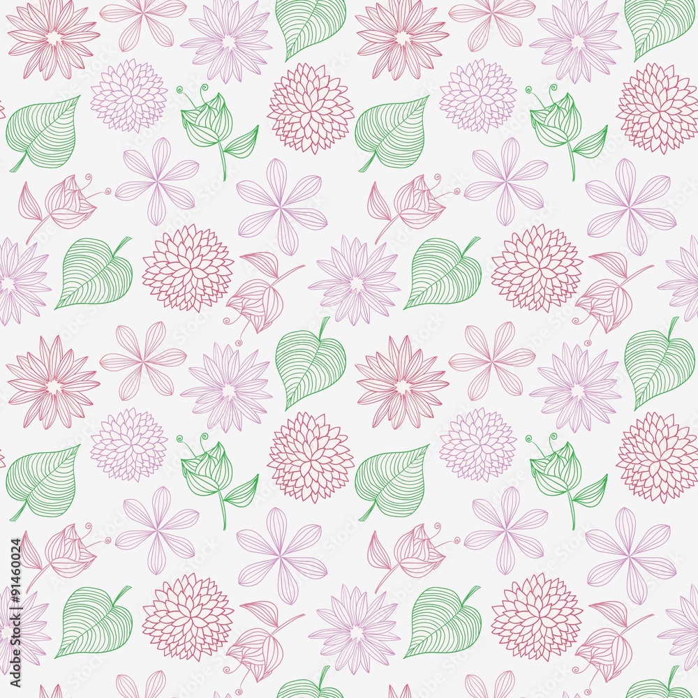 Spring Seamless Pattern