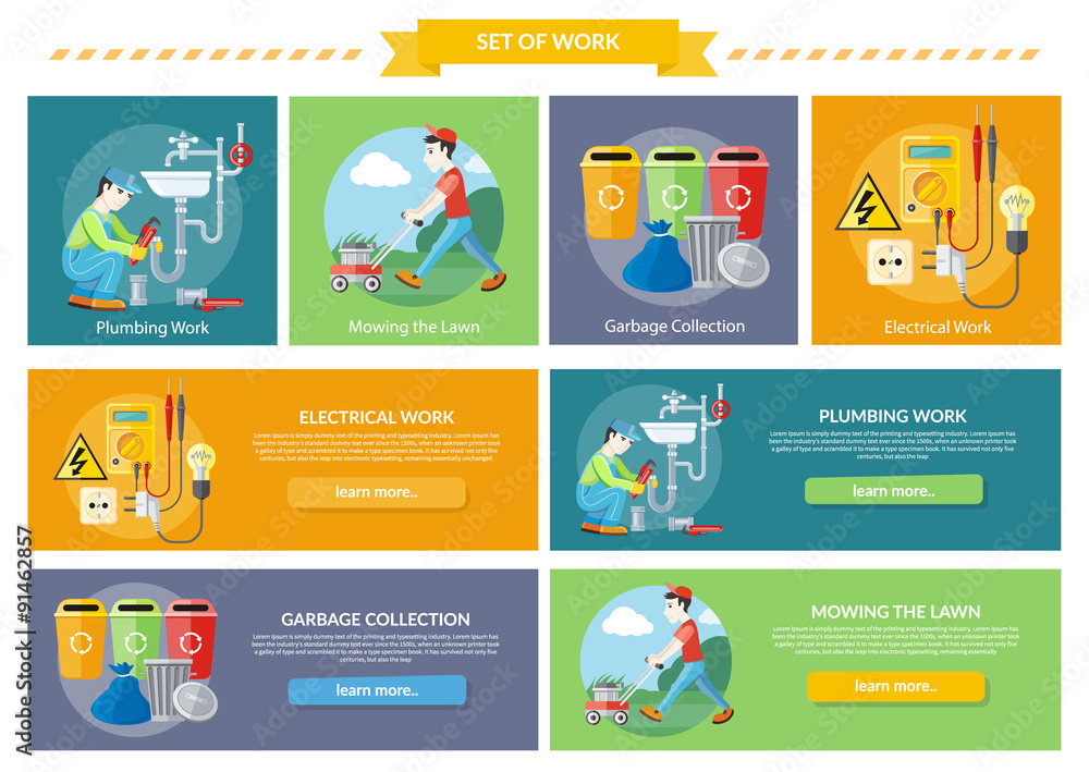Electrical, Plumbing Work, Mowing Lawn and Garbage Electrical, Plumbing Work, Mowing Lawn and Garbage
