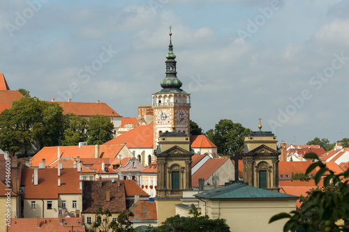 Wallpaper Mural church in city Mikulov in the Czech Republic Torontodigital.ca