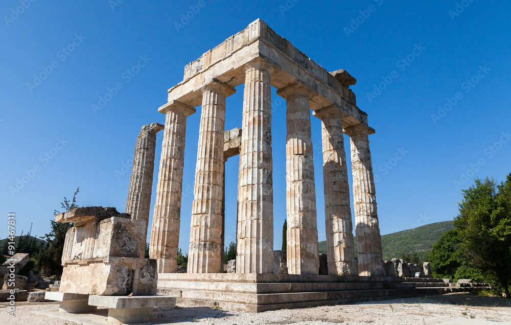 Temple grec antique
