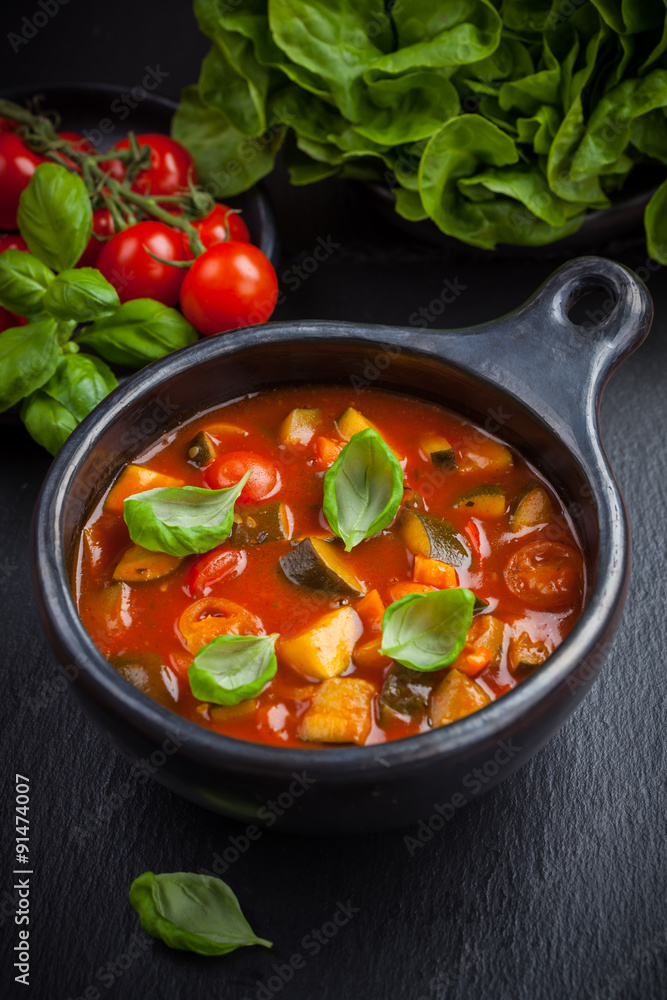 Ratatouille - vegetable stew Ratatouille - vegetable stew