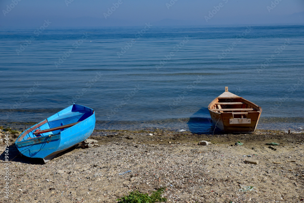 Boats on the beach Boats on the beach