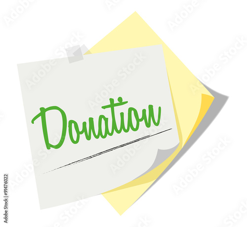 Post it | Notizzettel | Donation