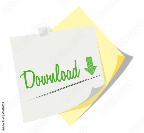Post it | Notizzettel | Download