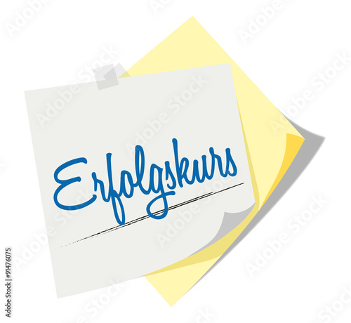 Post it | Notizzettel | Erfolgskurs