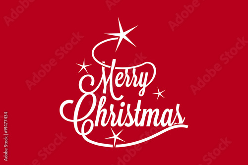 Merry Christmas postcard