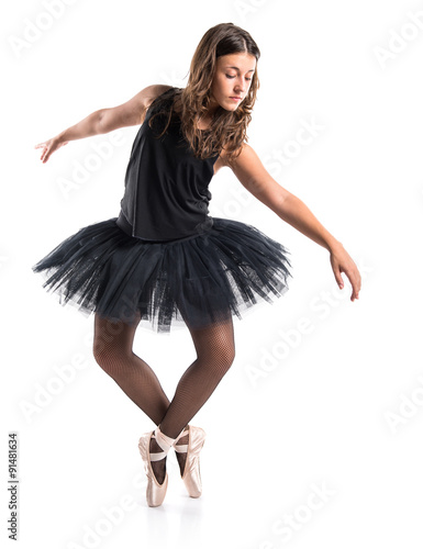 Ballerina dancing