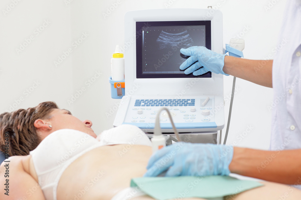 abdominal cavity diagnosis carried out with the use of an ultrasound abdominal cavity diagnosis carried out with the use of an ultrasound