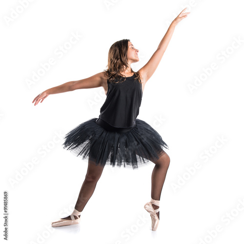 Young ballet dancer with tutu