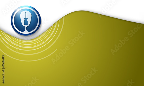 Vector abstract background with spiral and screwdriver