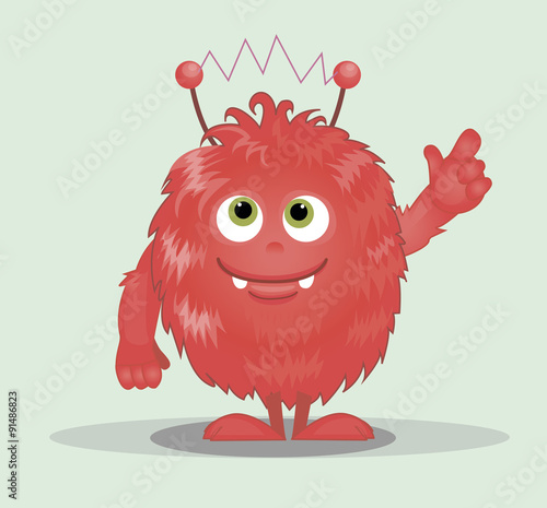 Good red furry monsters