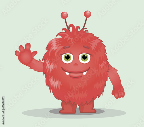 Good red furry monsters 8