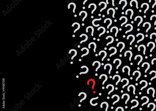 question mark design