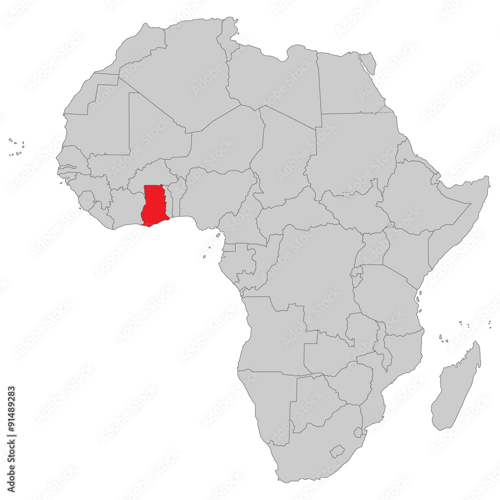 Fototapeta premium Afrika - Ghana