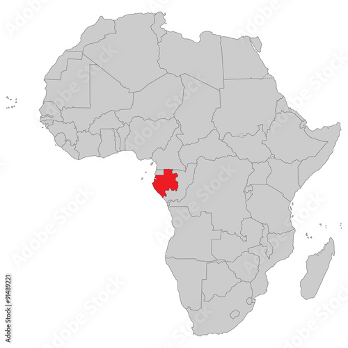 Afrika - Gabun