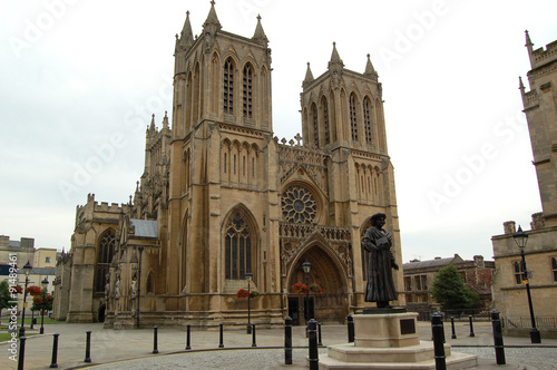 Medieval Bristol Cathedral Building