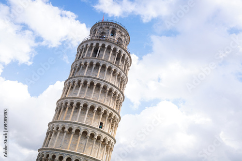 фотографія The leaning tower of Pisa, Italy.