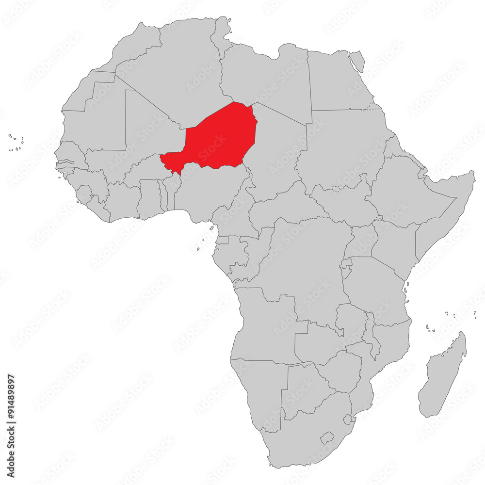 Obraz premium Afrika - Niger
