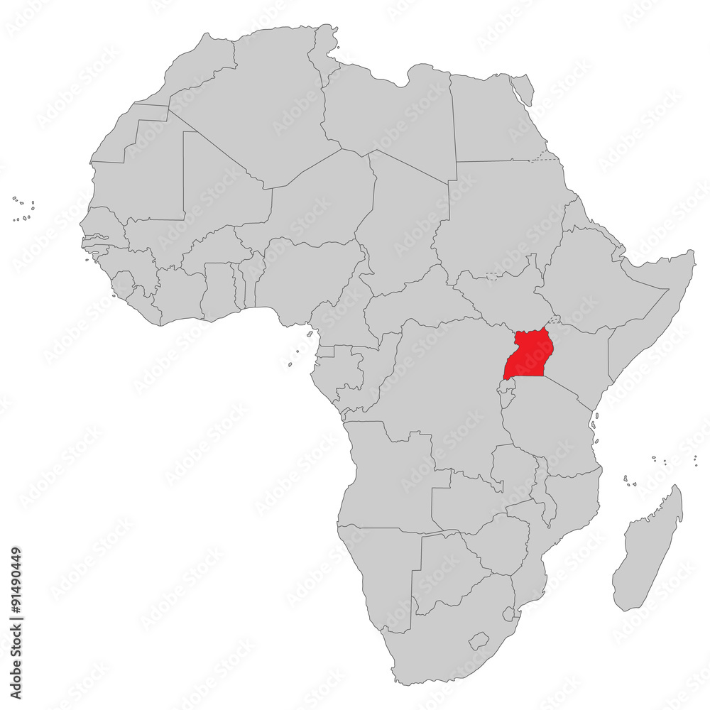 Obraz premium Afrika - Uganda