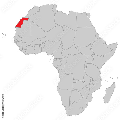 Afrika - Westsahara